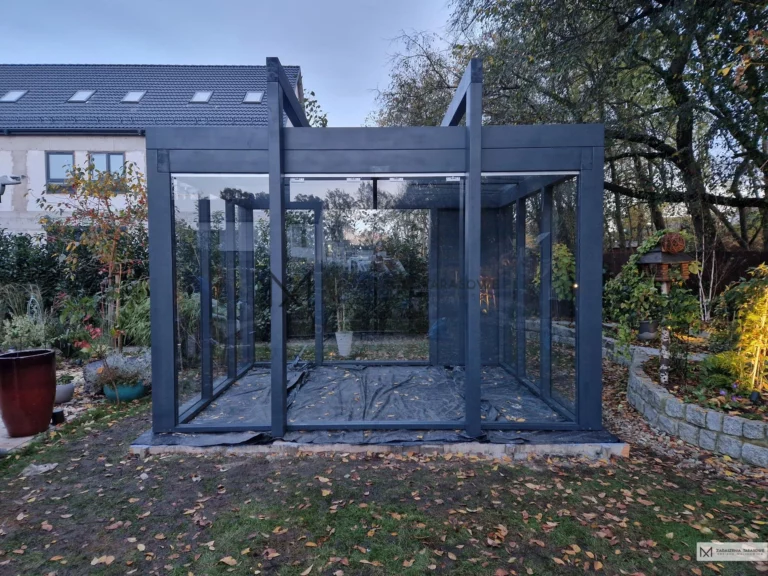 altana drewniana nowoczesna