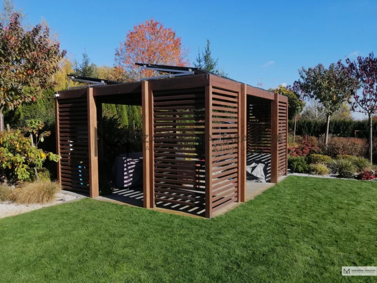 altanka z fotowoltaiką