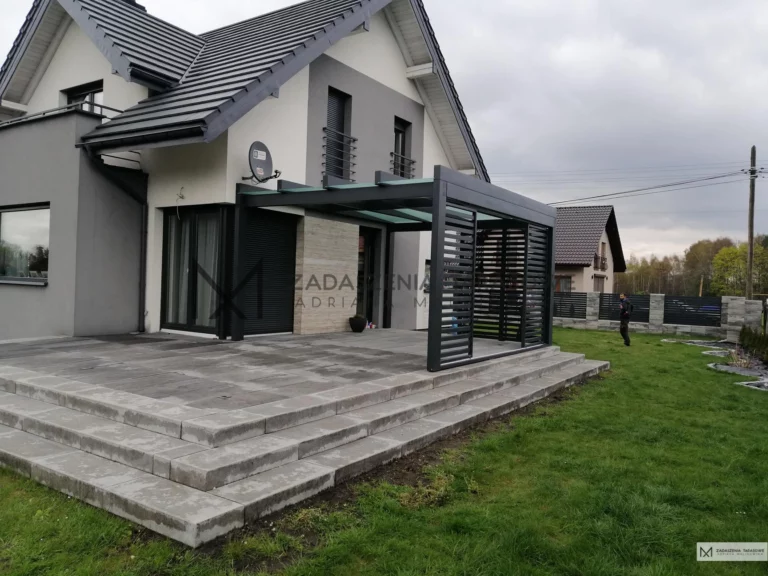 zadaszenie na kostce