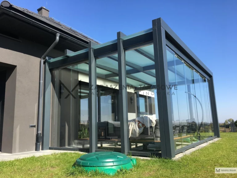 nowoczesna pergola tarasowa