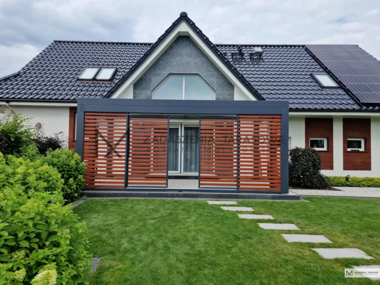 tarasowe zadaszenie nowoczesne
