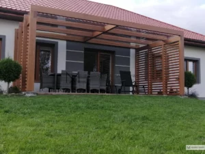 zadaszenie ze szkłem nowoczesne