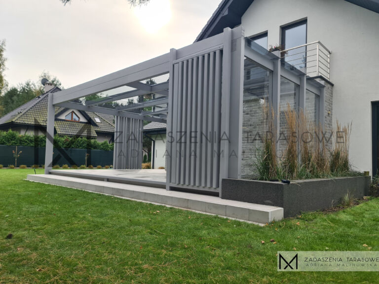 zadaszenie narożne tarasowe